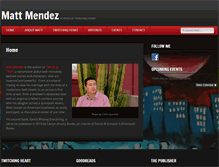 Tablet Screenshot of mattmendez.com